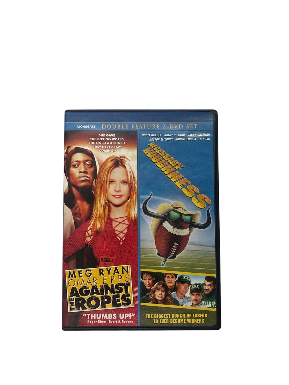 Against The Ropes & Necessary Roughness DVD Double Feature